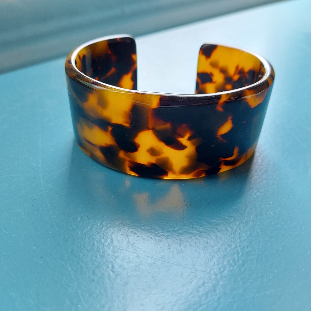 Tortoiseshell Cuff Bracelet